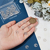 Beebeecraft 30Pcs Stainless Steel Filigree Joiners STAS-BBC0005-59-3