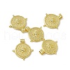 Rack Plating Brass Pendants KK-C007-25G-1