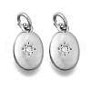 Brass Micro Pave Cubic Zirconia Pendants KK-I275-32P-1