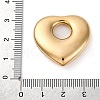 316 Surgical Stainless Steel Pendants STAS-K258-44B-G-3