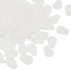 Frosted Transparent Acrylic Beads OACR-P029-17B-01-2