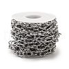 Tarnish Resistant 304 Stainless Steel Figaro Chain STAS-C079-20P-3