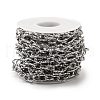 304 Stainless Steel Figaro Chain STAS-C079-20P-3