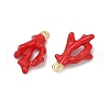 Alloy Enamel Pendants FIND-M081-01G-2