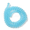 Imitate Austrian Crystal Frosted Glass Beads Strands X-EGLA-A039-T6mm-MD20-2
