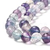 Natural Fluorite Beads Strands G-K345-A02-01A-4