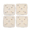 24Pcs Wooden Knitting Loom Board DIY-XCP0003-46-1