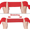 BENECREAT Polyester Flat Elastic Rubber Band EC-BC0001-28-3