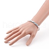 Polymer Clay Heishi Beads Stretch Bracelets BJEW-JB05905-01-5