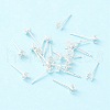 925 Sterling Silver Post Stud Earring Settings STER-P047-06A-S-1