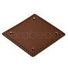 PU Leather Sqaque Long Bottom for Knitting Bag DIY-K079-02A-2
