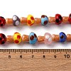 Handmade Evil Eye Lampwork Beads Strands LAMP-S069-01A-07-2