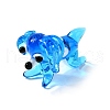Handmade Lampwork Puppy Home Display Decorations LAMP-J084-24-6