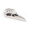 Tibetan Style 304 Stainless Steel Pendants STAS-P305-34AS-3