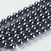 Non-Magnetic Synthetic Hematite Beads Strands G-H1071-1-1