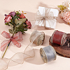  3Pcs 3 Colors Nylon Mesh Ribbon for Bowknot Making ORIB-PH0001-01-5