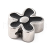 304 Stainless Steel Enamel Beads STAS-B070-07P-01-2