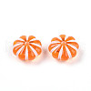 Transparent Acrylic Beads TACR-T028-46-2