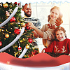 Gorgecraft White Faux Fur Ribbon Trim Fabric Roll for Christmas Tree Decor or Wreath Bows Craft DIY-GF0006-66-7