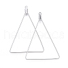 Tarnish Resistant 304 Stainless Steel Wire Pendants STAS-L238-074P-2