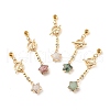 304 Stainless Steel Crylstal Rhinestone Toggle Clasps PALLOY-JF01614-1