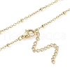 304 Stainless Steel Pendant Necklaces NJEW-H029-02G-K-3