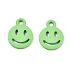 Spray Painted Alloy Charms PALLOY-T075-121A-RS-2