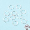 925 Sterling Silver Hoop Earrings STER-P047-13B-S-4