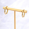 Fashionable Stainless Steel Hoop Earrings LI1718-2
