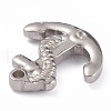 Non-Tarnish 304 Stainless Steel Pendants STAS-O140-12P-2