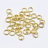 925 Sterling Silver Split Jump Rings STER-F036-01G-1x8mm-1