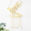 Bird Iron Wall Mounted Jewelry Display Rack ODIS-Q042-06G-1