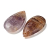 Natural Amethyst Lace Agate Pendants G-Z071-01-2