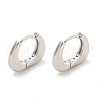 Brass Hoop Earrings EJEW-L211-010T-P-1