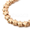 Electroplate Glass Beads Strands EGLA-V001-07-3