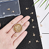 Unicraftale 16Pcs 2 Styles Brass Micro Pave Cubic Zirconia Charms KK-UN0002-12-2