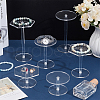  8 Sets 6 Styles Acrylic Storage Riser Rack AJEW-NB0006-30-4