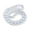 Electroplate Glass Beads Strands EGLA-G037-13A-PL02-2