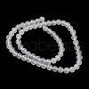 Natural White Agate Round Beads Strand G-L086-6mm-11-3