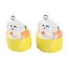 Opaque Resin Imitation Food Pendants RESI-P031-A05-1