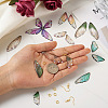 DIY Butterfly Dangle Earring Making Kits DIY-PJ0001-34-6