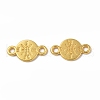Rack Plating Alloy Connector Charms FIND-I036-48MG-2