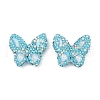 Handmade Polymer Clay Rhinestone Beads CLAY-NH0001-11D-1
