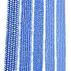 Electroplate Glass Beads Strands EGLA-A044-P4mm-B17-2