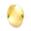 Ion Plating(IP) 201 Stainless Steel Pendants STAS-G296-02G-2