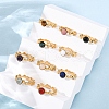 304 Stainless Steel Adjustable Open Cuff Rings RJEW-A071-10G-1
