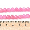 Natural Mashan Jade Round Beads Strands G-D263-6mm-XS34-2