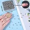 Beebeecraft 450Pcs 3 Style 304 Stainless Steel Round Beads STAS-BBC0003-44-3