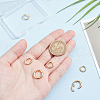 Unicraftale 6Pcs 3 Styles Brass Twister Clasps KK-UN0002-52-3