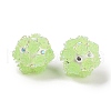 Handmade Polymer Clay Rhinestone Beads CLAY-H004-06B-2